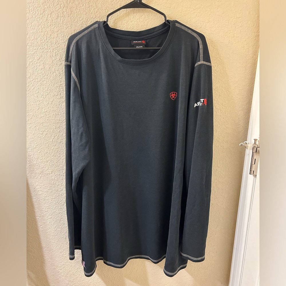 NWT Ariat FR Moisture Movement Shirt Men’s 4XL Navy  CAT1 PPE